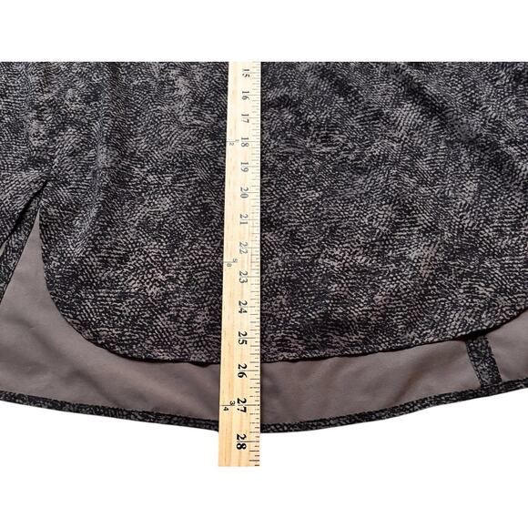 Athleta Zephyr Print Tank Top in Grey Black Python Loose 1X Active Athleisure - Picture 5 of 6